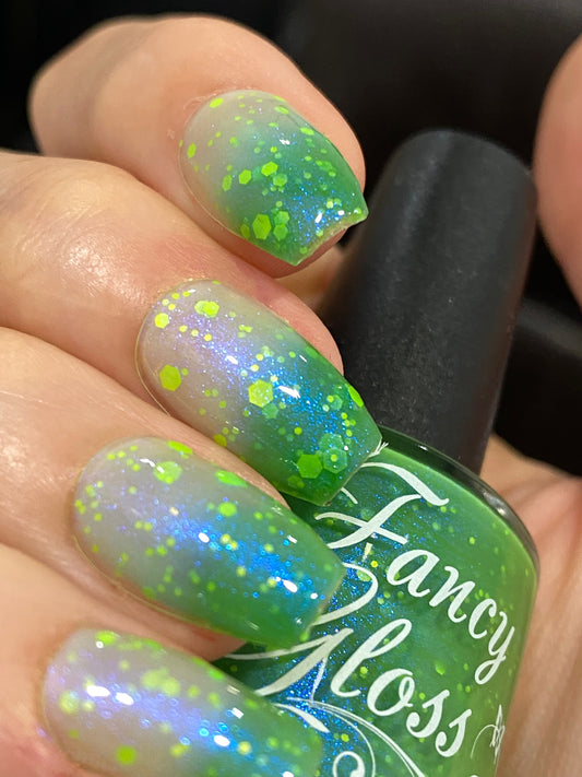 Green Lava Lamp