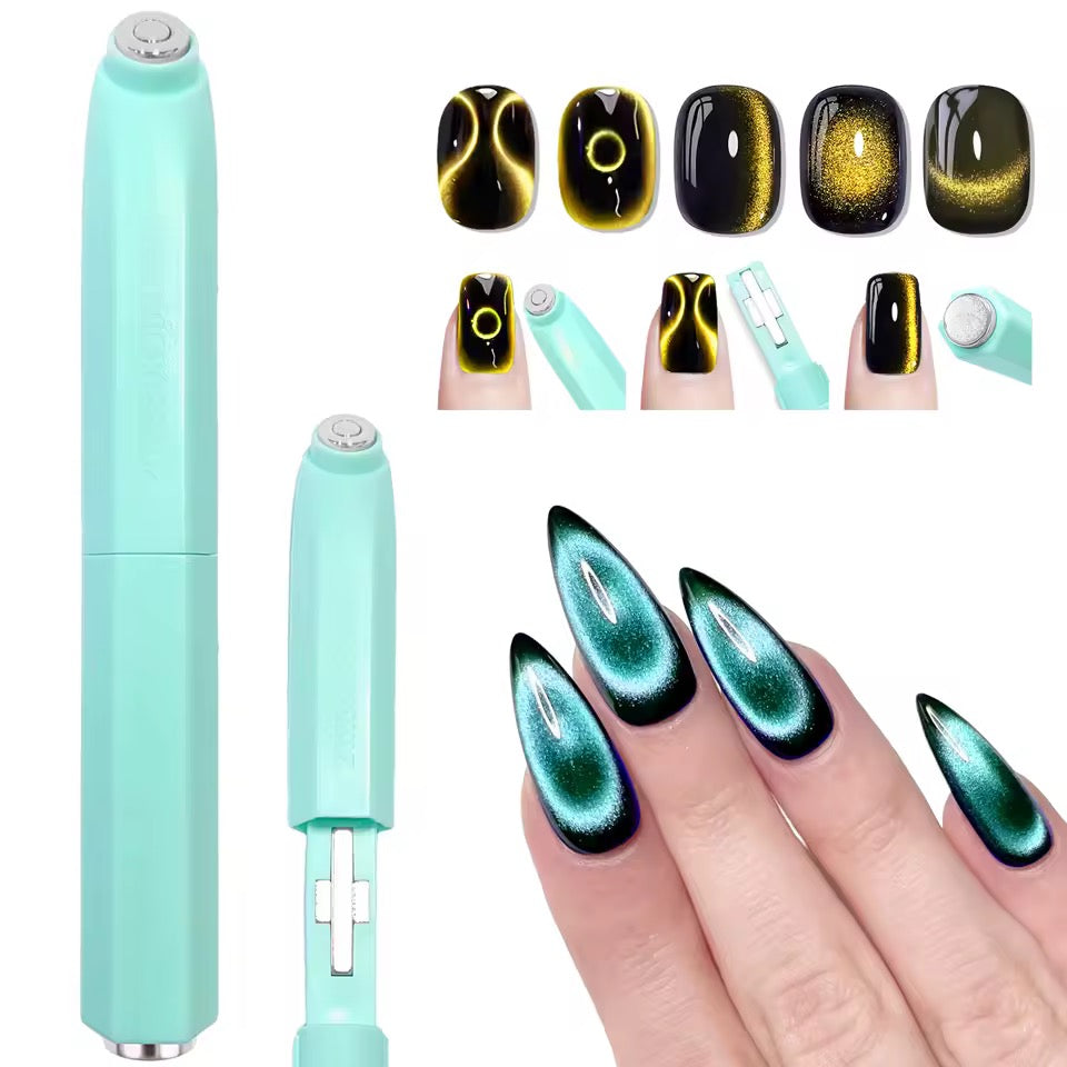 Teal Circular Magnetic Wand