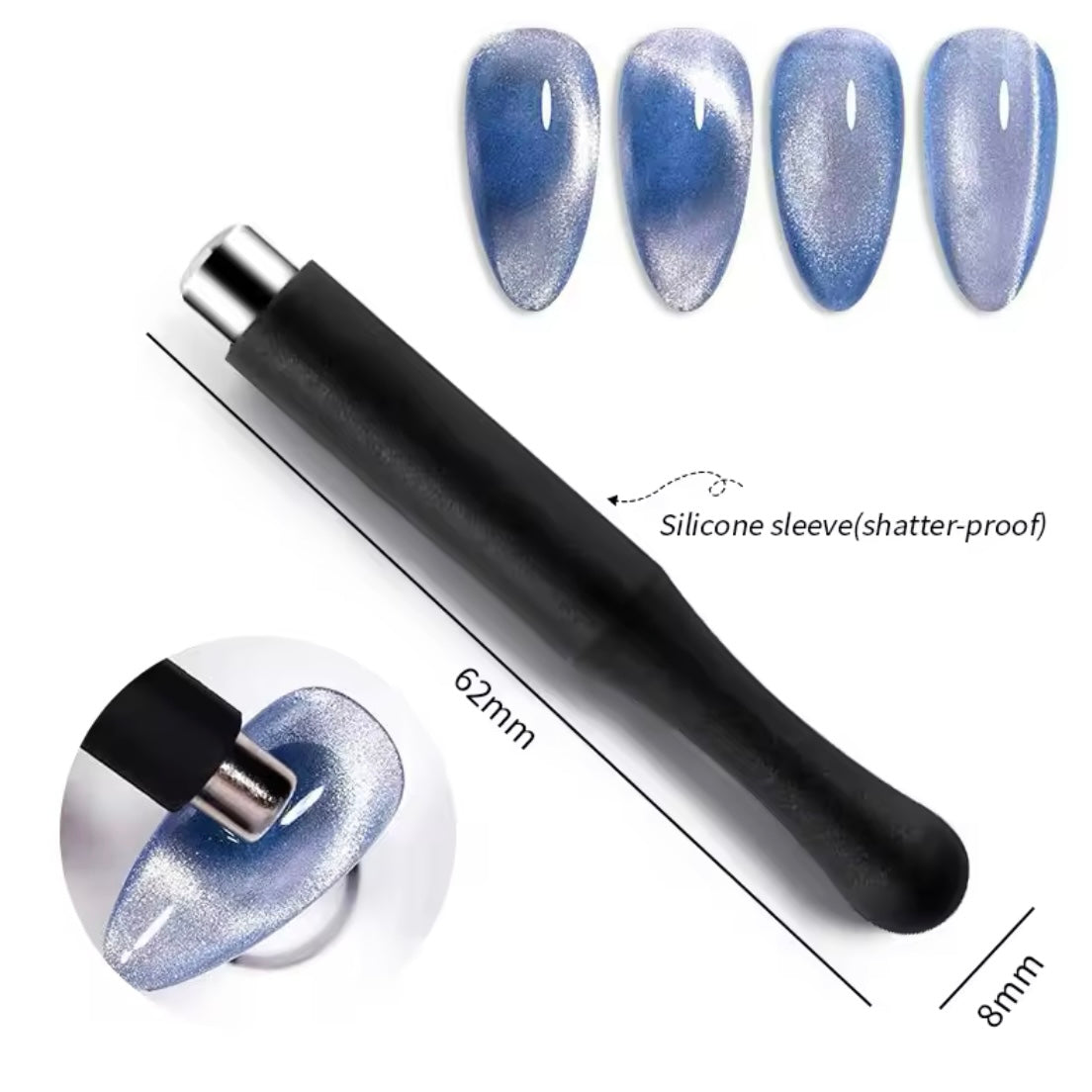 Cylindrical magnet (black)