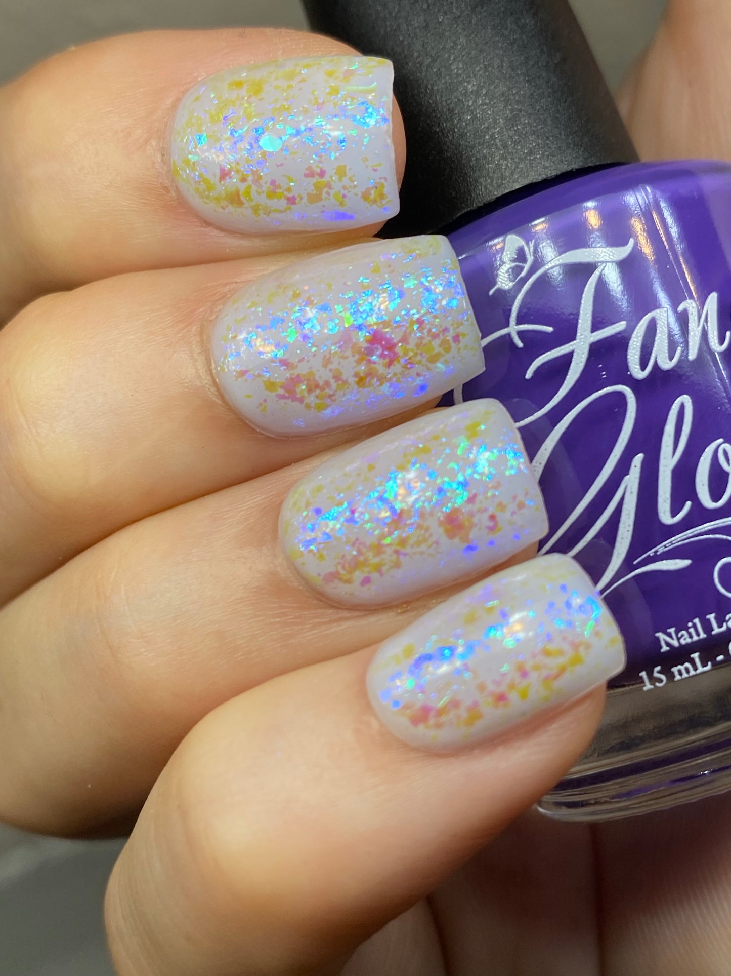 Purple Confetti (creme)