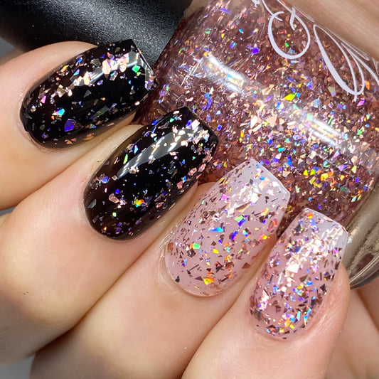 Pink Holographic Shards