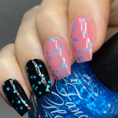 Light Blue Mini Stars