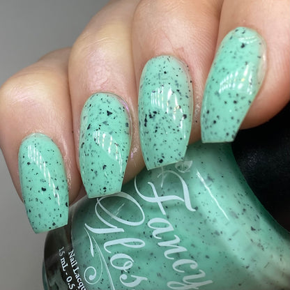 Teal Speckled Egg