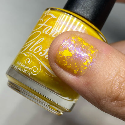 Yellow Lava Lamp