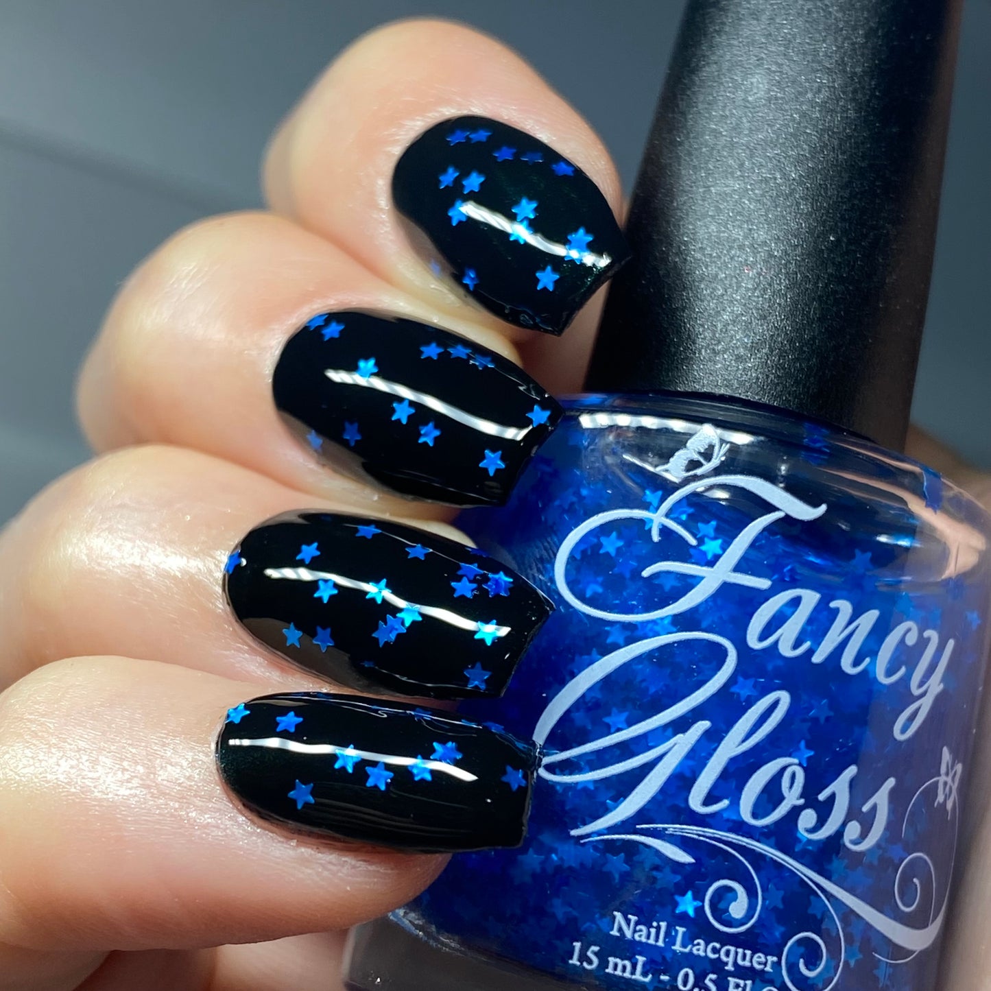 Blue Mini Stars Topper