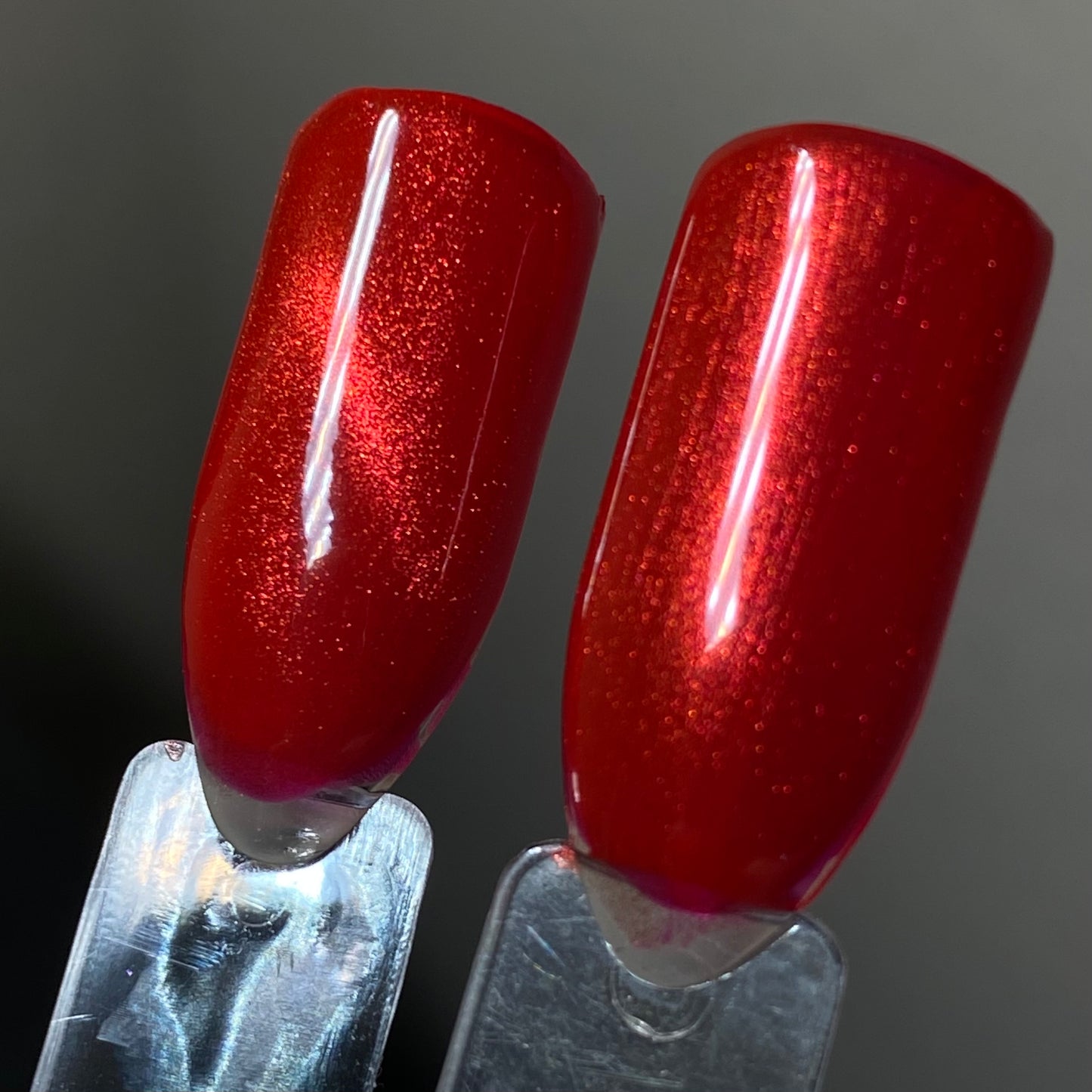 Red Magnetic Top Coat