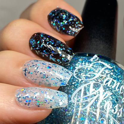Blue Holographic Shards