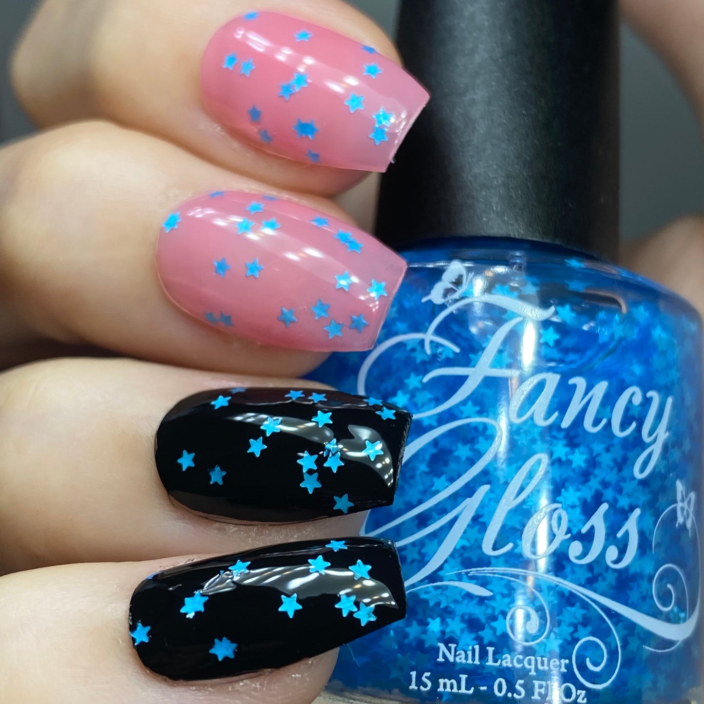Light Blue Mini Stars
