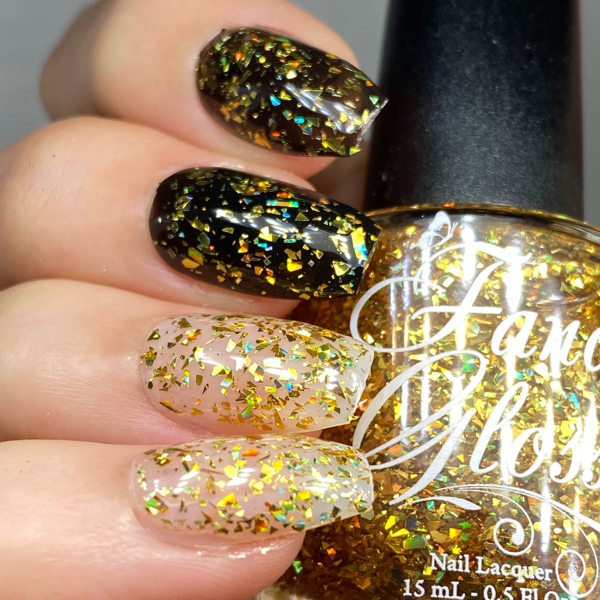 Gold Holographic Shards