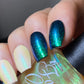 Let it Glow (aqua/green)