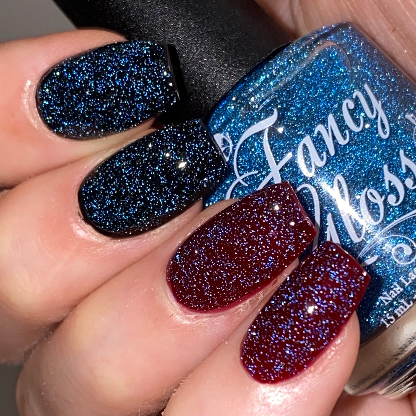 Blue Reflective Topper