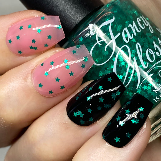 Turquoise Mini Stars
