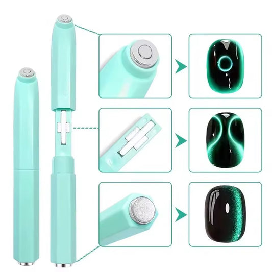 Teal Circular Magnetic Wand