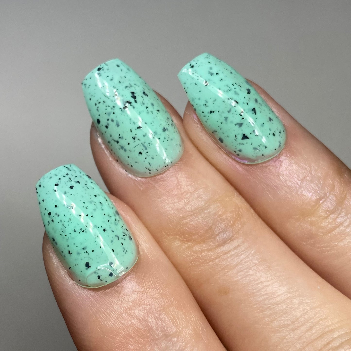 Teal Speckled Egg