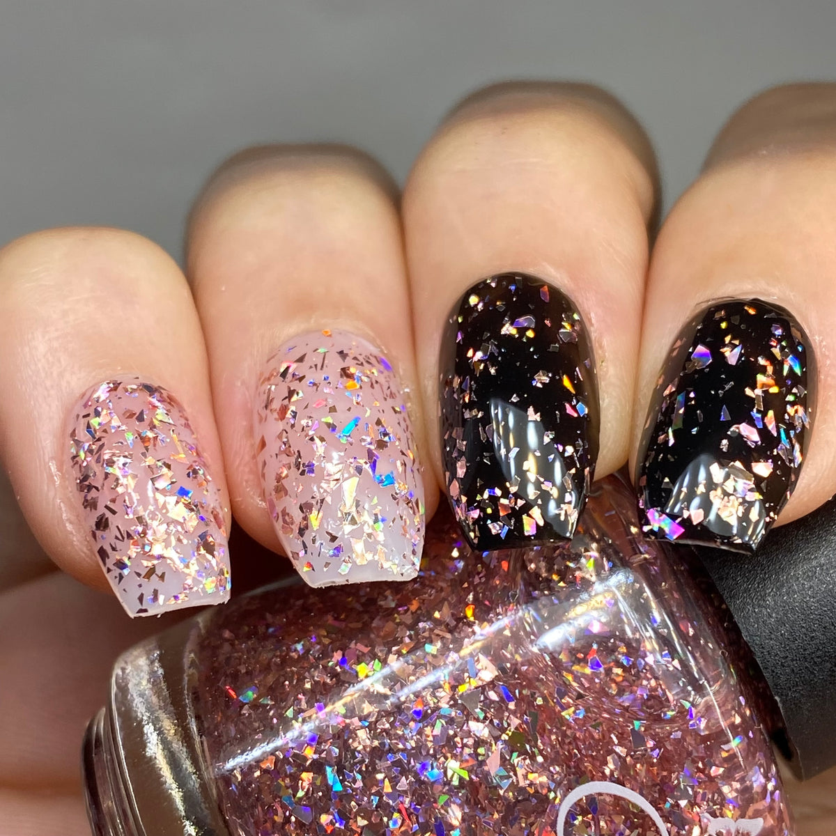 Pink Holographic Shards