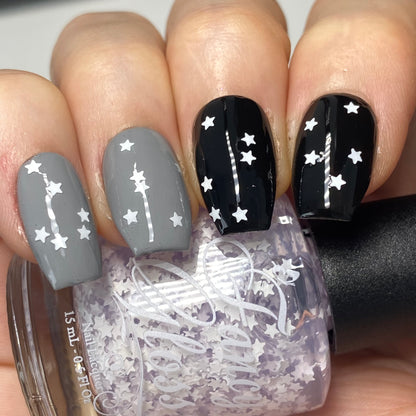 White Stars Topper