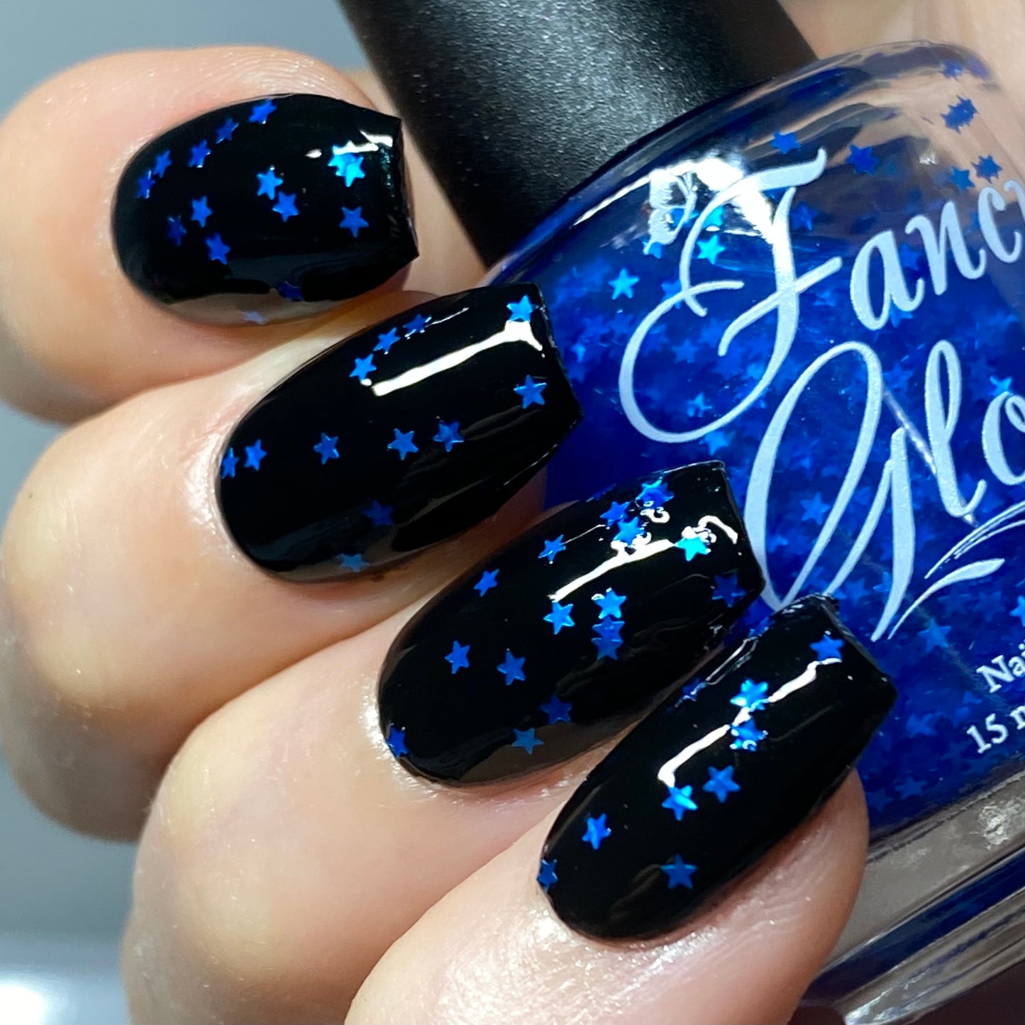 Blue Mini Stars Topper