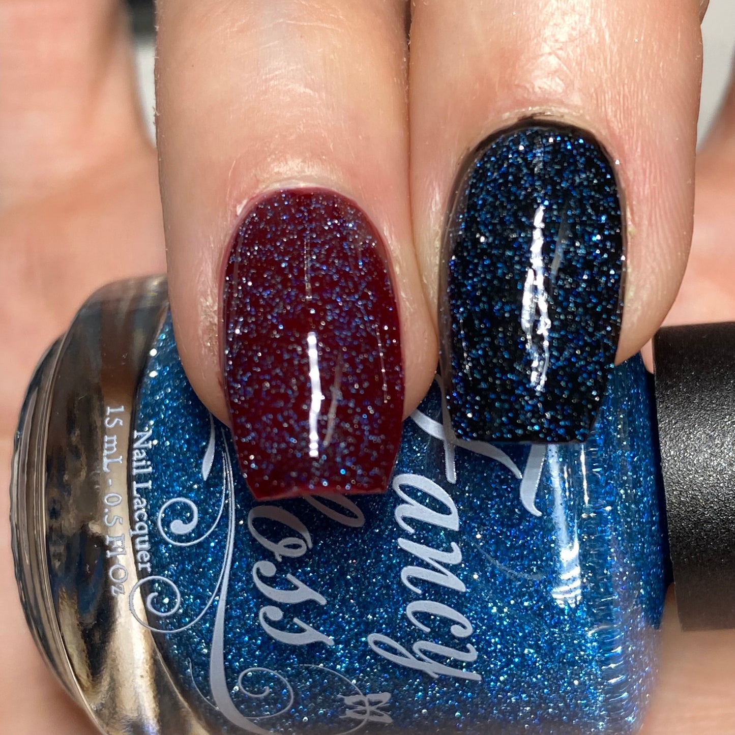 Blue Reflective Topper