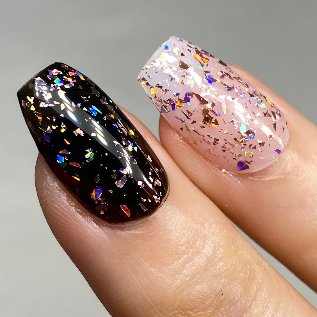 Pink Holographic Shards
