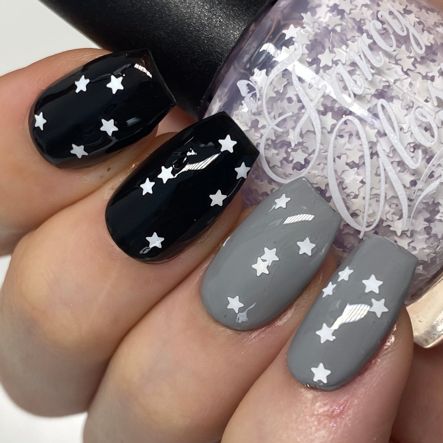White Stars Topper