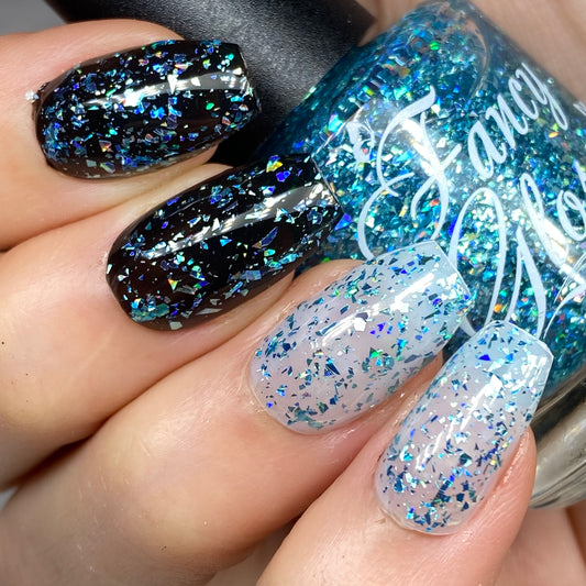 Blue Holographic Shards