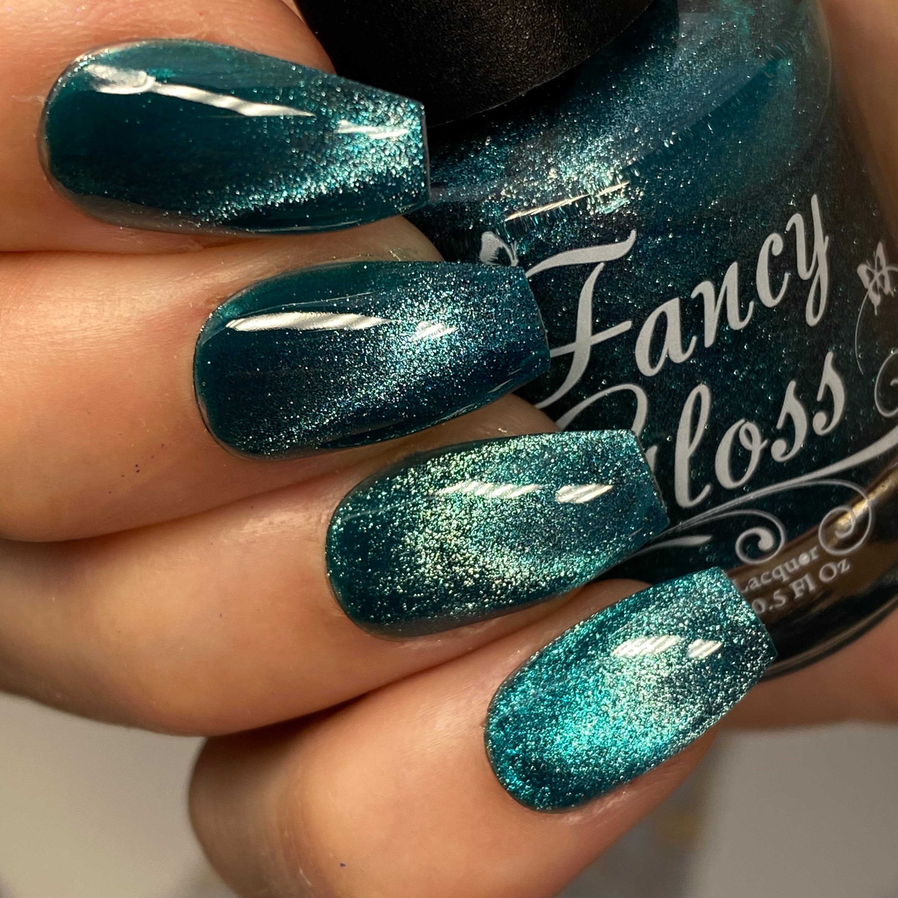 Teal Velour – Fancy Gloss