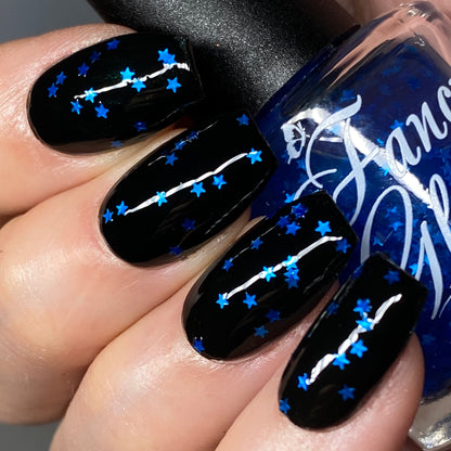 Blue Mini Stars Topper