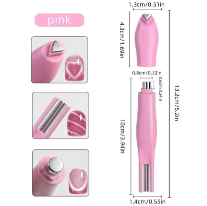 Pink Heart Magnetic Wand