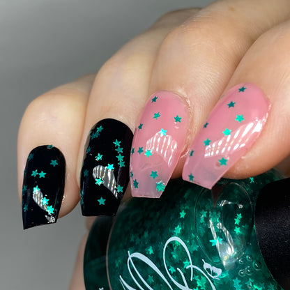 Turquoise Mini Stars