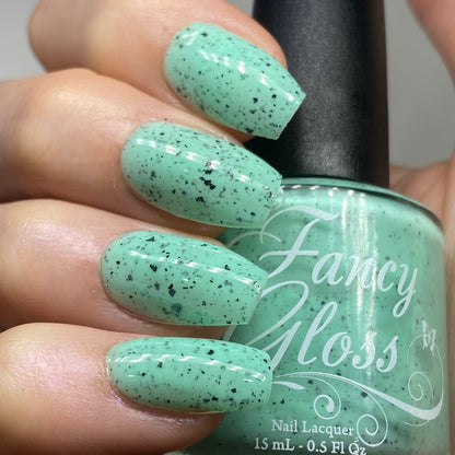 Teal Speckled Egg