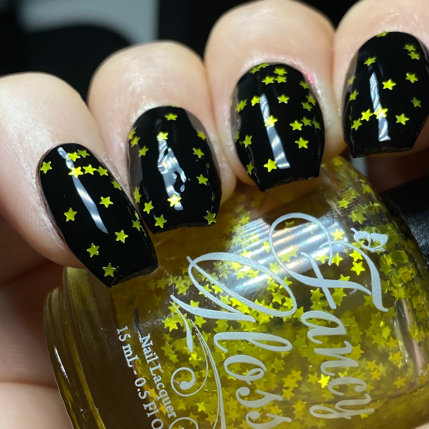 Yellow Mini Stars Topper