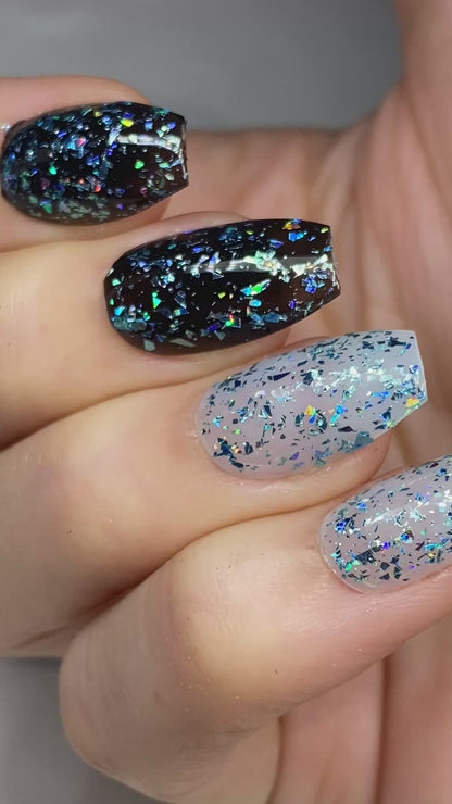 Blue Holographic Shards